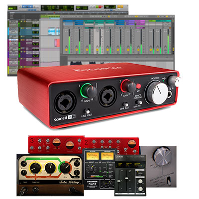 Focusrite Scarlett 2i2 2nd Gen USB Audio Interface