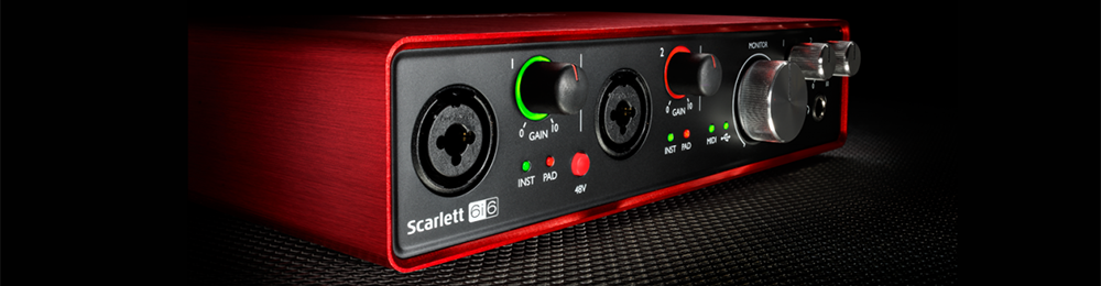 Scarlett 6i6 2nd Generation 6 In 6 Out USB Audio Interface