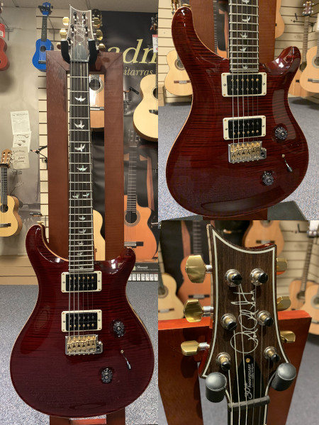 PRS 30th Anniversary Custom 24 10 Top Black Cherry - B-Stock