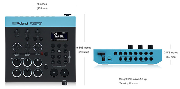 Roland TM-6 Specs