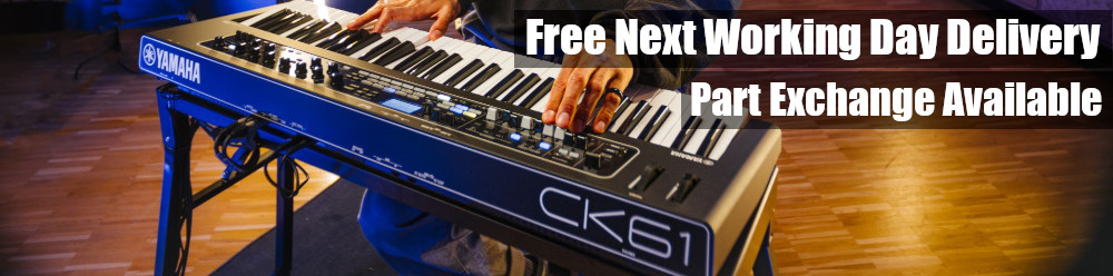 Yamaha CK61 With free next working day delivery. Part exchange also available.