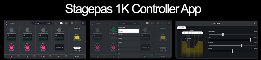 Yamaha Stagepas 1K MKII Controller App