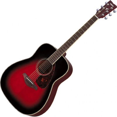 Yamaha FG720S Acoustic Guitar Dusk Sun Red